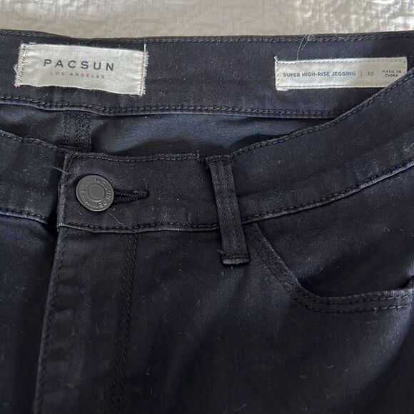 PACSUN super high rise jegging- size 30 - Picture 5 of 7